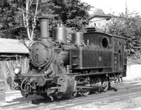 Dampflokomotive TAG 6 in Tegernsee